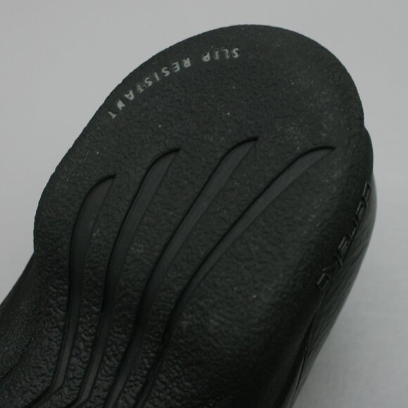 Dansko Ladies 41(10.5-11) Kitty Pleated Black Mary Jane Buckle Strap Shoes Clogs - Picture 11 of 12